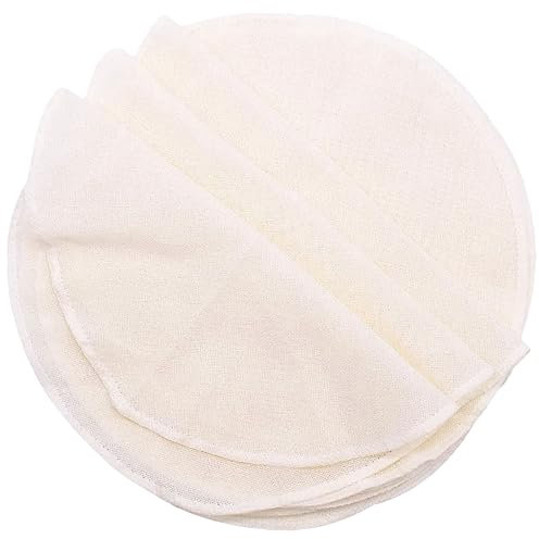 Dampfgarmatten aus Baumwolle 30 Stück für Steamer, Beige