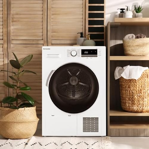 Montpellier MHP8SDW 8kg Heat Pump Tumble Dryer