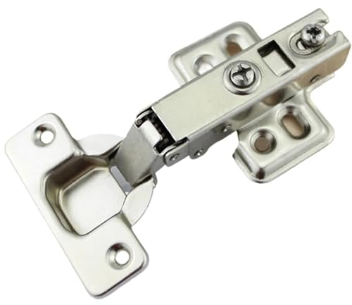 Hydraulische Scharnierdämpfer aus Stahl, Puffer, Schrank, Möbelscharniere, verdicken, sanftes Schließen, Türscharniere, 35 mm, 1 Stück(Insert 1PC)