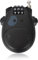 Zimoer Cable Lock with 3 Number Discs, Retractable 80cm Steel Cable, Lock for securing skis, Helmets, Strollers and Luggage, for Bicycles, Motorcycles, Scooters - Black