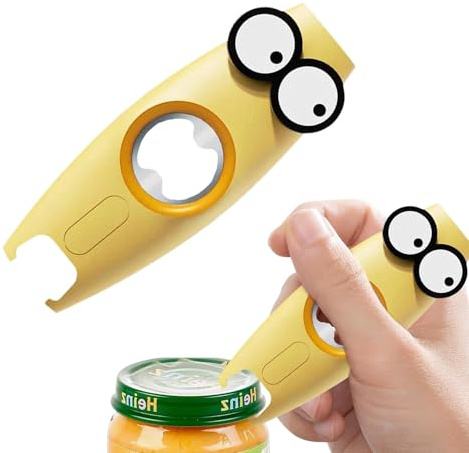 Apribottiglie manuale, apribottiglie per bottiglie d'acqua, apribottiglie manuale, divertente apribottiglie per accessori da bar per casa, cucina, bar, ristorante