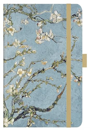 Buchkalender Times Small12 Trend Mandelblüte - Kalender 2026 - Korsch-Verlag - Eine Woche auf 2 Seiten - Terminplaner - 9 cm x 14 cm
