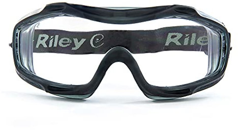 RILEY Arezzo Lightweight Safety Goggles for Work with Impact Resistance- UV Filter Coated UK CA EN166 & US ANSI Z87+ Rated Work Goggles