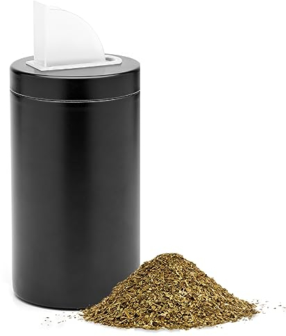 balibetov Yerba Mate-Behälter mit Ausgießer – Robuster 304-Edelstahl, ideal zum einfachen Befüllen von Mate-Bechern