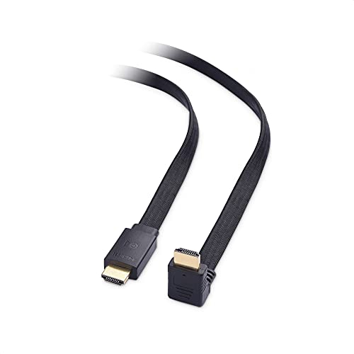Cable Matters - Cavo 90 gradi piatto 48Gbps Ultra HD 8K HDMI 6 ft con 8K @60Hz, 4K @120Hz e HDR Supporto per PS5, Serie Xbox X/S, RTX3080 / 3090, RX 6800/6900, Apple TV, e altro ancora – 1.8 m