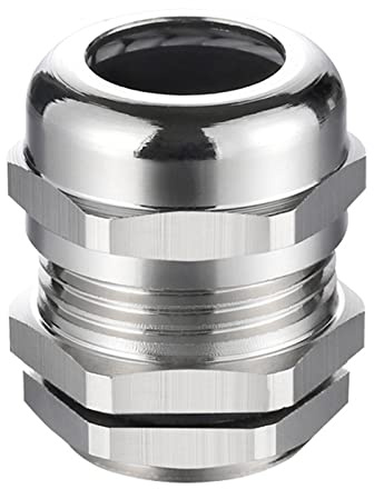 10Pcs Brass M27 Cable Gland - Waterproof IP68 Wire Connector Electrical Conduit Adjustable Stuffing Compression Joint