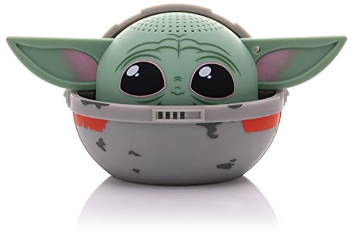 Bitty Boomers Star Wars: The Mandalorian - Grogu im Kinderwagen - Mini Bluetooth Lautsprecher