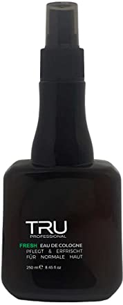 TRU Barbers Eau De Cologne After Shave Spray 250ml FRESH - Langanhaltender Duft, Premium Herrenpflege, Beruhigende Pflege nach der Rasur