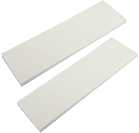 A ABSOPRO Auto Garage Wand Schutz Weiß 2 Stück Für Garage EVA | 400x120x15mm, Feuerfest, Wasserdicht, Wärmedämmung, Schutz Für Tür Und Stoßstange, Frei Schneidbar, Einfache Installation