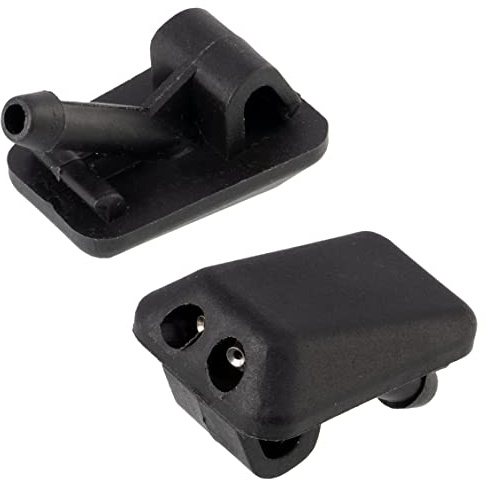 AERZETIX - C40460-2 Gicleurs de lave-glace - côté de montage capot moteur, pour nettoyage du pare-brise - compatible avec 8D0955987, 893955985