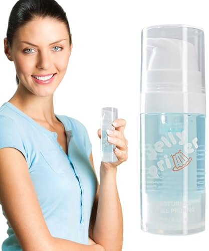 Jelly Primer – feuchtigkeitsspendend für das Gesicht, Grundierung für das Gesicht und Make-up | Glättende Gesichtsbasis für die Haut, langanhaltende Basis zur Minimierung, Make-up-Basis