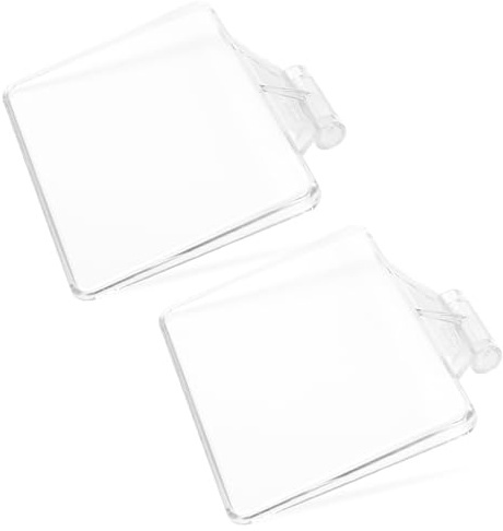 5140170-64 Bench Grinder Eyeshield Fit for DeWalt DW758 Type 2, Bench Grinder Guards, 4.5 x 3.5 Bench Grinder Safety Shields Grinder Protective Cover (2 Pack, Plastic, 4.5 x 3.5)
