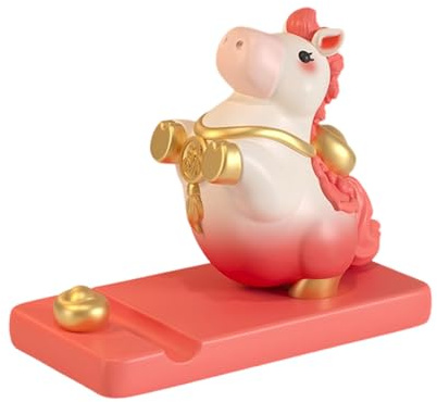 Generisch supporto per cellulare con motivo a – Supporto per cellulare decorativo per donne, bambini e ragazzi, ideale per casa, ufficio e come regalo per la calza di Babbo Natale