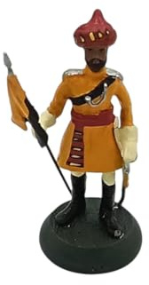OPO 10 Zinnfigur eines Soldaten, Maßstab 1:32, 54 mm: Bengal Lancer-Figur, 1877 – Indien – Almirall Palou SOL04