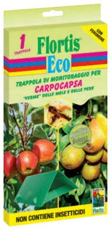 FLORTIS TRAPPOLA CARPOCAPSA VERME DELLE MELE E DELLE PERE