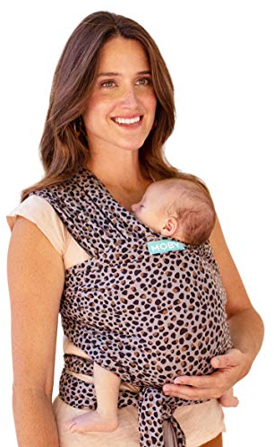 Moby Classic Baby Wrap - Babytragetuch für Neugeborene bis Kleinkind - Tragetücher - Perfekte Babyhalterung für Mama & Papa - Verstellbar für alle Körpertypen - Kann Babys bis zu 15 kg tragen