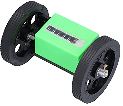 Shopping Pazzo Contametri meccanico, saldatura a ultrasuoni Gamma 0-99999,9 metri Contatori a rullo con rullo per la misurazione di tessuti