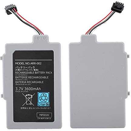 Kit de Carga de Controlador de Batería de 3600mAh para WIIU con Respaldo Recargable en Juego, Diseño Ergonómico y Compacto