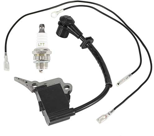 Módulo de Bobina, Encendido bujía Apta Bobina de Encendido Bobina de arranque Accesorio de bobina de encendido para repuestos de Motosierra/Timberpro/Lawnflite
