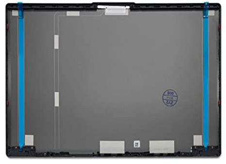 WANGHUIH 15.6 LCD Back Cover Front Bezel Screen Hinges Compatible with Lenovo Ideapad 5 15IIL05 15ARE05 15ITL05 15ALC05 Laptop (dark gray A)