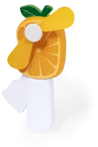 Begoon Handventilator für Kinder Obst 2 Stück (Orange)