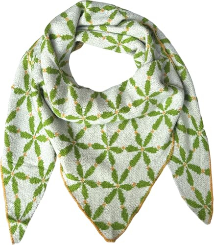 FASHION YOU WANT XXL Schal flauschig schal-tuch damen dicker dreieckstuch groß Wolle BLUME Farben kuschelig