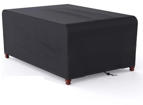 AEXOIO Abdeckung Für Gartenmöbel 80x45x65cm/LxWxH Abdeckplane Für Gartenmöbel,420d Oxford-Stoff Schutzhülle Wasserdicht Regenfest,Rechteckige Abdeckung