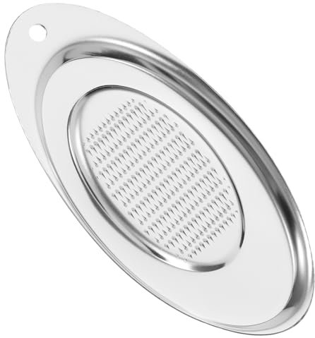 OFFSCH Rallador de Jengibre y Inoxidable Resistente y Reutilizable Herramienta de Cocina para Rallar Ingredientes y Ahorrar Cocina