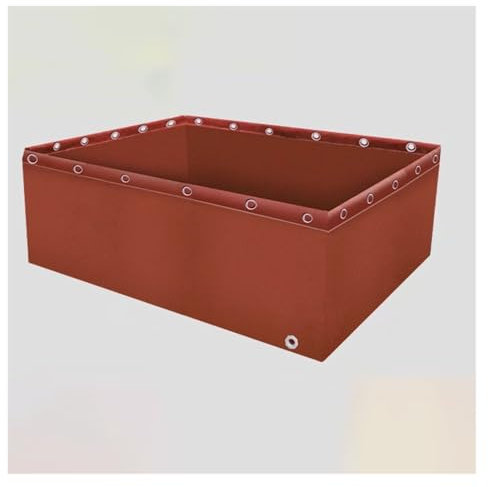 SRFTT Bassin à Poissons Hors Sol en Toile, réservoir d'eau Portable et Pliable, Bassin à Poissons, Bassin d'aquaculture, Bassin à Poissons pour l'élevage de carpes koï