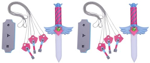 Stampa 3D coltello da gioco portachiavi coreano tradizionale gioco collana da collezione per gli appassionati di TV