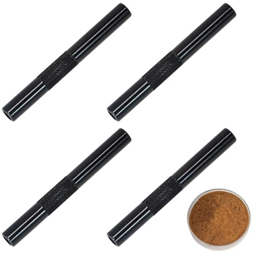 Lot de 4 tubes à tirer - Paille portable de 7 cm