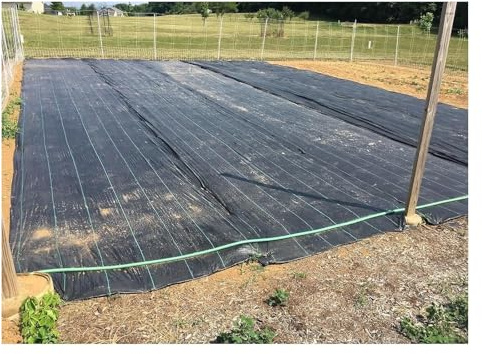 Tappetino per il controllo delle erbacce per giardini, membrana erbacce di alta qualità, 40 cm/60 cm/100 cm/120 cm/150 cm, tessuto di copertura per giardino, alberi e paesaggi, nero (0,4 m x 190 m)