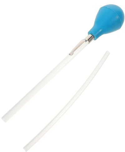 JOINPAYA Fish Stomach Pump with Long Pipette Blue – Manual Fly Fishing Accessory for Trout Catch Release, Aquarium Coral Feeding Tube, Portable Fishing Tool for Fly Tying Equipment