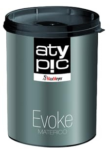 MAXMEYER Evoke Materico, Pittura Decorativa Effetto Sabbioso e Ruvido, Pietra, 1 L