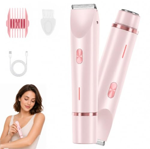 Razerly Maquinilla Mujer, Maquinilla 2 En 1para Bikini Ycuerpo Razerly, Razerly Depiladora, Maquinilla Electrica Femenina Para Zona Intima Axilas Piernas Y Piel Sensible
