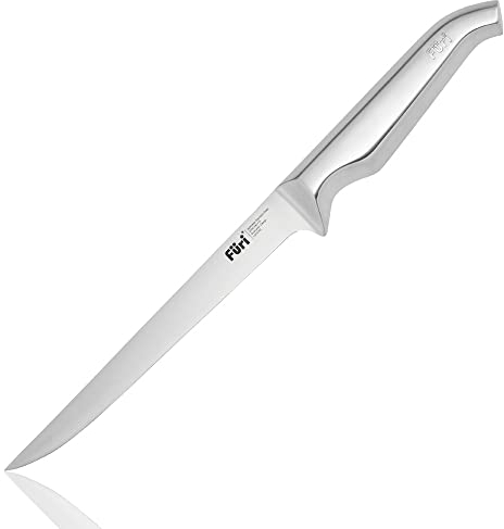 Furi Pro Filleting Knife 17cm, Quality Knife for Superior Cutting Performance, Flexible, Tapered Blade for Precision Filleting, Reverse-Wedge Handle for a Safer Grip, 25-Year Guarantee