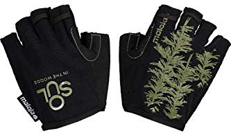 Maloja Reedm. Bike Handschuhe Schwarz - Kurze Funktionelle Fahrradhandschuhe, Größe L - Farbe Moonless
