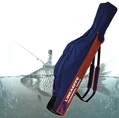 Angeltasche für 2 3 Ruten mit Angelrolle Lineaeffe 140 x 16 x 31 cm für Surfcasting Karpfenangeln Angelrute