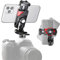 Zeetain Camera Hot Shoe Phone Holder, Phone Tripod Mount Adapter with Cold Shoe for Microphone LED Light iPhone DSLR Camera Photography Vlogging