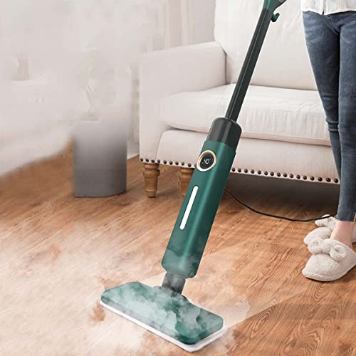 Nettoyeur de vadrouille à vapeur, vadrouille à vapeur 2 en 1 avec réservoir de détergent 500ml pour le sol, la maison, outil multifonctionnel, ​ Pour bois franc, carrelage, marbre, cuisine