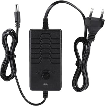 Adaptador De Corriente, Adaptador De Fuente De Alimentación Ajustable De 72 W 2 A, 24-36 V Transformador De Voltaje Led Ajustable De 100-2000 Ma 24 V, 30 V Y 36 V Para Altavoces, Cámaras, Lámparas(UE)