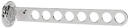 WFCKPQF Edelstahl Kleiderlüfter Kleiderhaken, Klappbar Anschrauben Kleiderwandhaken, Kleiderhalter Wäsche Kleiderbügelhalte Wand Hanger Kleiderständer Kleiderbügelhalter Bügelhalter für Indoor Outdoor