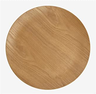 ASA Selection Holztablett Rund Wood L 30 cm B 30 cm H 1,5 cm