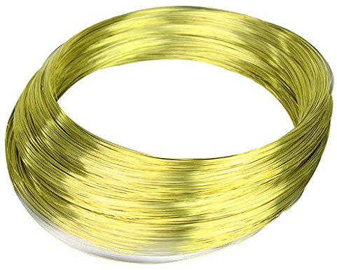 OURECO H62 Brass Wire 5Mm Diameter,1M Length for DIY