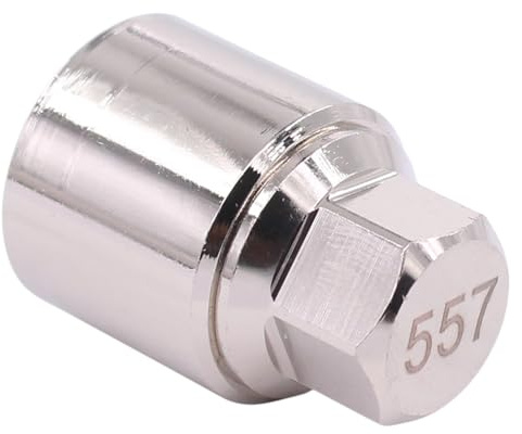 Felgenschloss Adapter Schlüssel Reifen Entfernen Demontagewerkzeug Radschrauben Radnabe Diebstahlsicherer Radsicherung Steckschlüssel für Leon 5F Ateca Ibiza Alhambra Altea Arona Toledo Exeo Cordoba