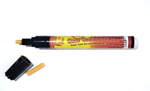 GoodTradeHub Stylo de réparation de rayures pour peinture automobile et mobilier, vernis de protection - Clear coat applicator -