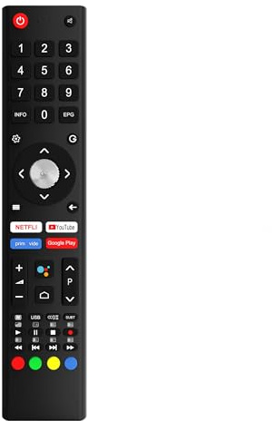 GCBLTV02ADBBT Fernbedienung für ChiQ SABA Changhong kompatibel mit Changhong ChiQ SABA smart TV