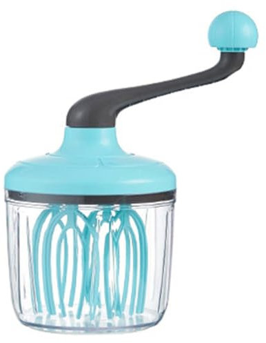Gosera Fouet à Œufs, Fouet à Crème à Manivelle, Outils de Cuisson avec Batteur à Œufs, Mélangeur de Mousse à Crème, Batteur à Œufs, Outil de Cuisine Domestique et Facile à Utiliser