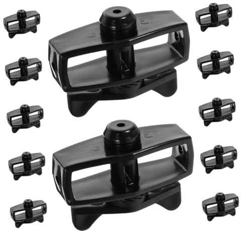 12pcs Black Abs Wire Tensioner for Garden Fence