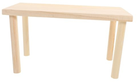 Mobestech Hamsterplattform Aus Holz Für Kleintierkäfig Mit Multifunktionaler Spiel- Und Ruhefläche Für Hamster Chinchillas Und Eichhörnchen 9.84X4.72X4.72 Zoll